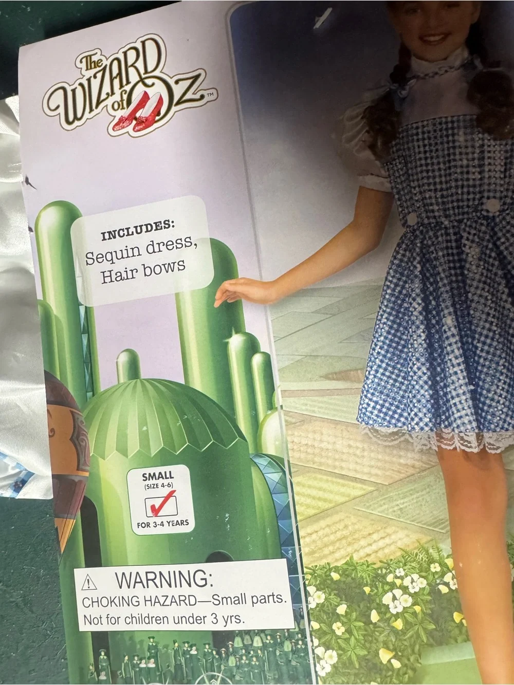 Dorothy Wizard of Oz Costume - Size S - NWT
